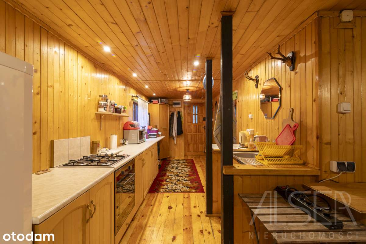 Dom letniskowy z kominkiem | Zaraz obok Narwi-8