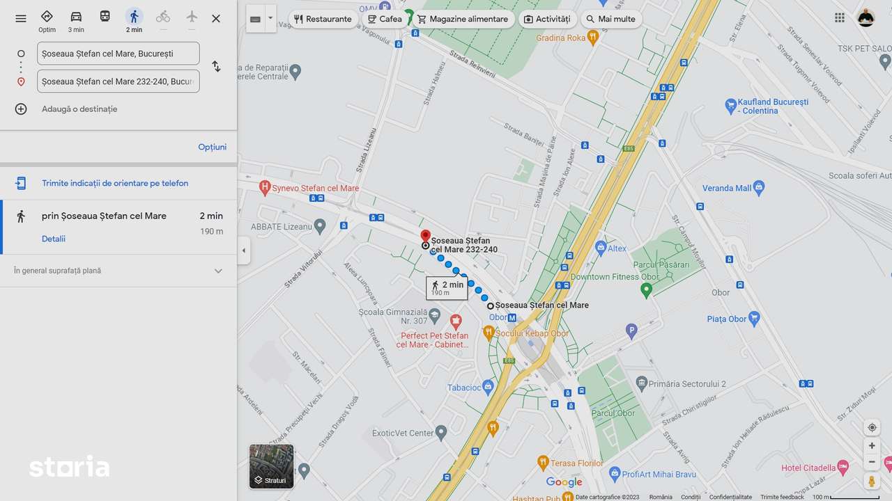 2 minute Metrou Obor, Stefan cel Mare, 2 camere, Renovat Total, AC-17