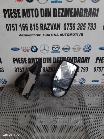 Oglinda Dreapta Electrica Ford Transit An 2006-2007-2008-2009-2010-2011-2012-2013 Volan Stanga Vanduta De Firma Cu Garantie Livram Oriunde In Tara - 2