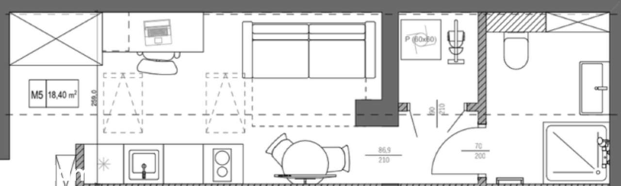 Kawalerka / Borek Fałęcki / Blisko Kampus UJ - Pełny obrazek: 5/5