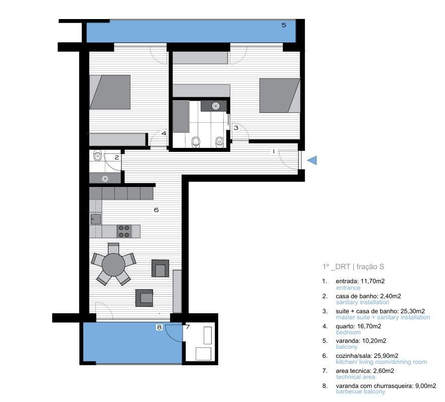 Apartamento Novo, de Luxo, na praia de Santa Cruz em Torres Vedras, Li-31