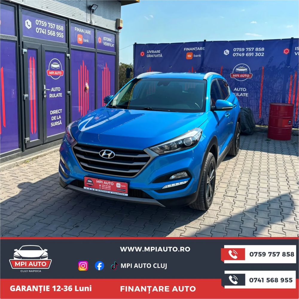 Hyundai Tucson III [2015 - 2020] blue 1.6 GDi 2WD Intro Edition 2015