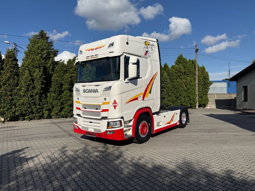 Scania  r  520, v 8, klima postojowa, 2019