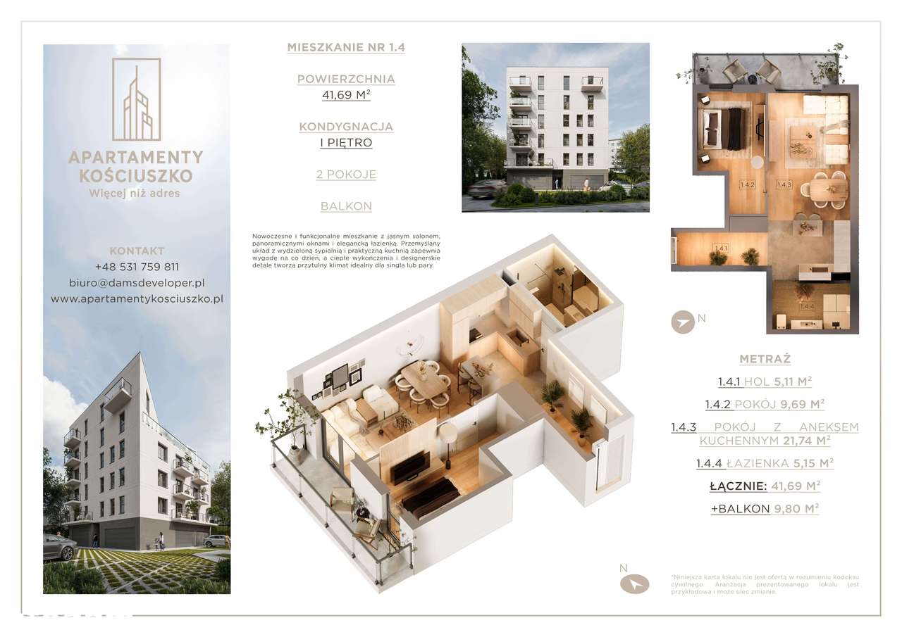 UNIKAT w Jaworznie – Nowoczesne | Garaż | Tarasy nawet 50 m²-8