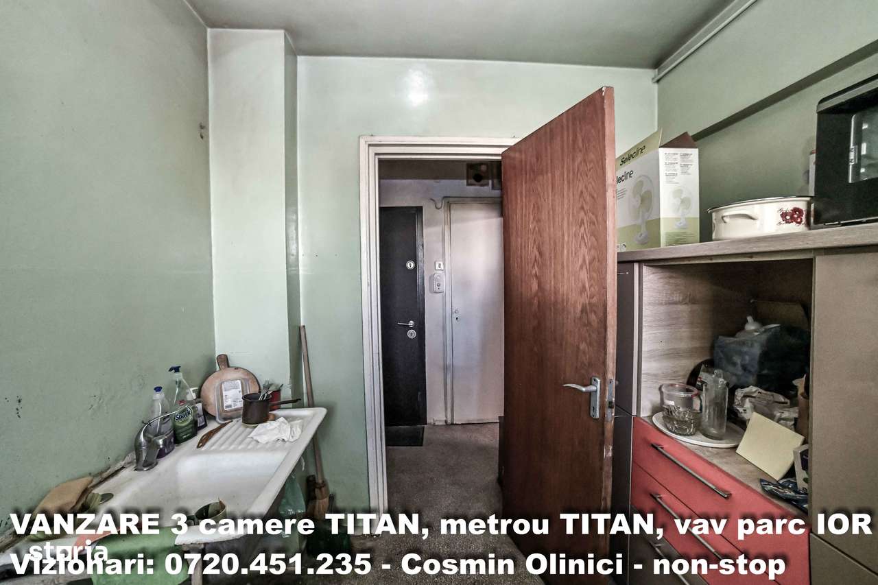 Vanzare 3 camere TITAN, Aleea Barajul Lotru, metrou, parc-11