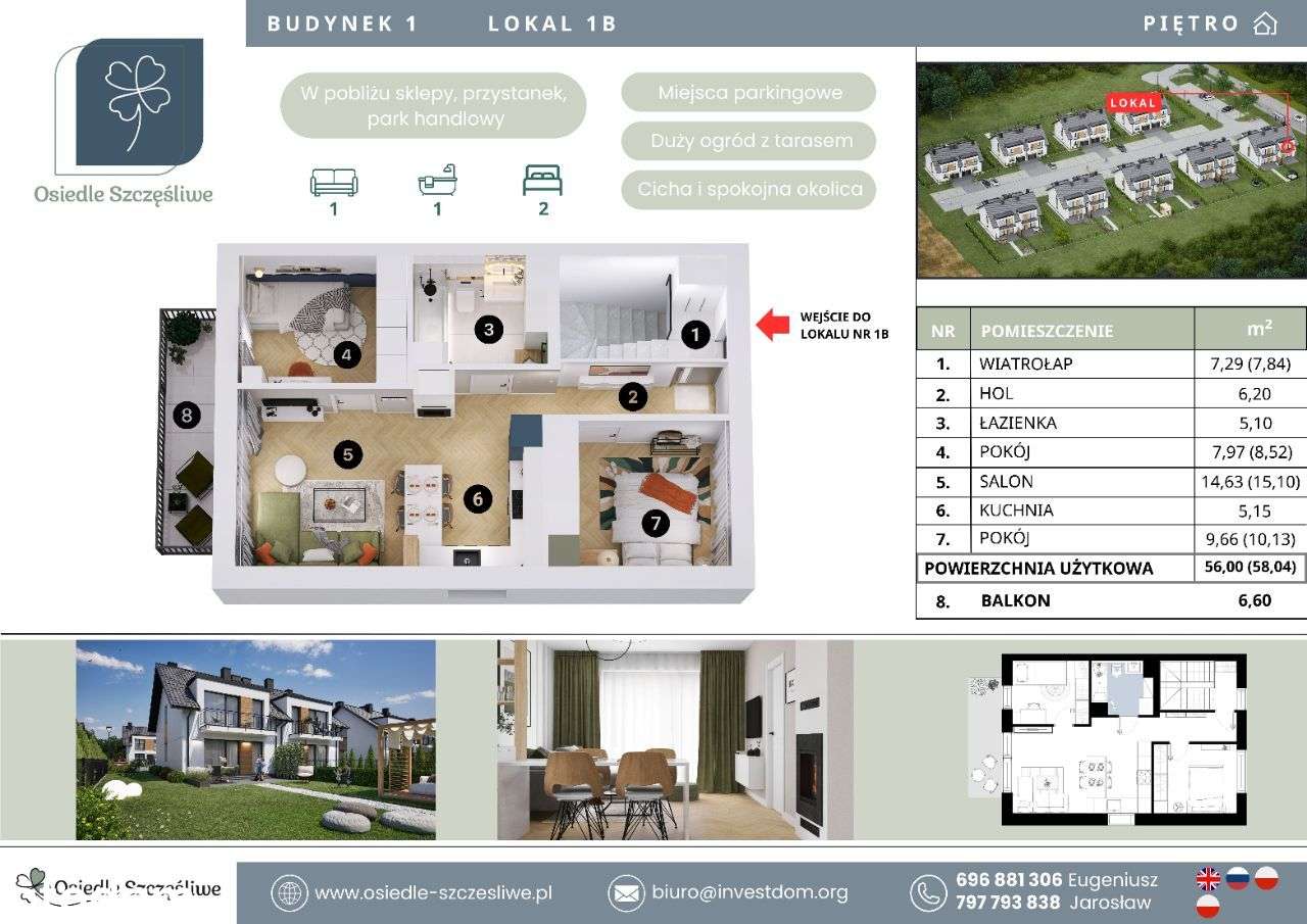 Osiedle Szczęśliwe :nowe mieszkania -Siemianice! - Pełny obrazek: 4/8