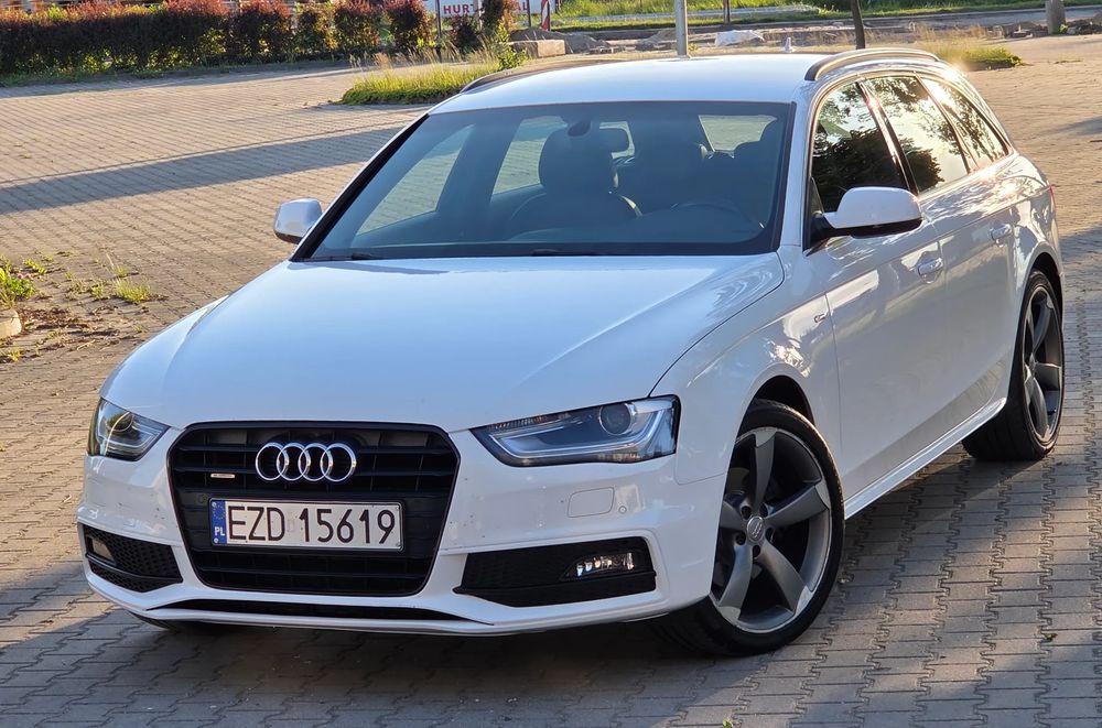 Audi A4 B8 2.0 TDI DPF clean diesel quattro S tronic S line Sportpaket 2015
