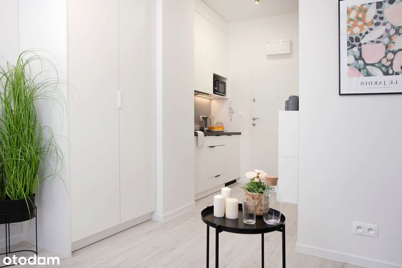 Przytulna kawalerka z BALKONEM, Zwierzęta OK, Wifi w Cenie, Coworking - Pełny obrazek: 5/11