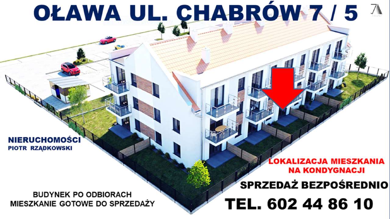 Oława 2 pokoje ogródek-Ip-38,00m2-klimatyzacja-winda-po odbiorach - Pełny obrazek: 2/15