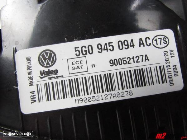 Farolim da mala Direito Seminovo/ Original VW GOLF VII (5G1, BQ1, BE1, BE2)/VW G... - 5