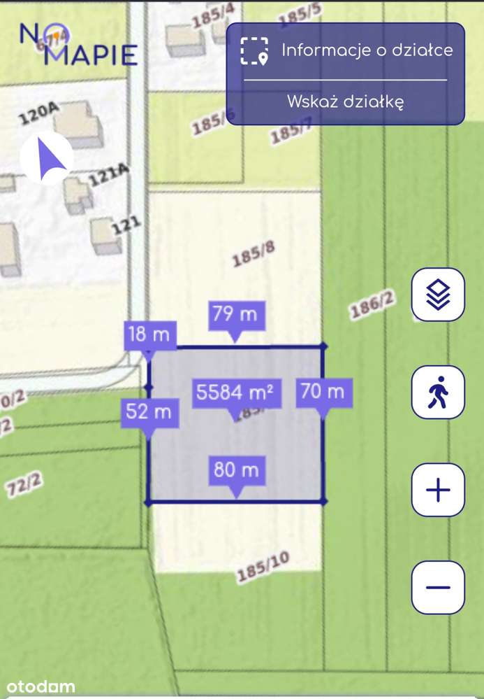 Sprzedam działkę budowlaną - Pełny obrazek: 5/7