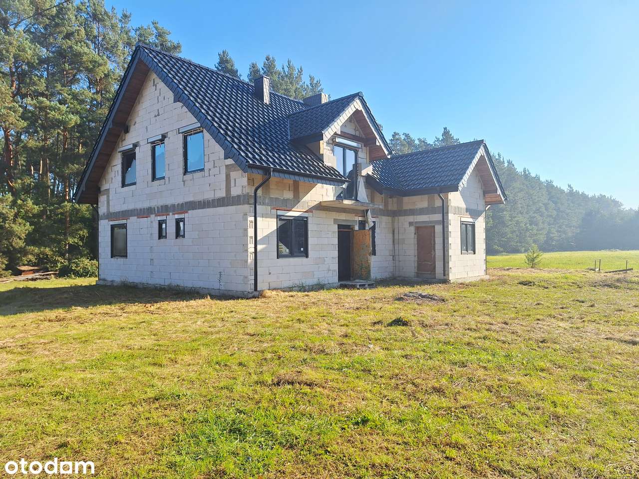 Dom Wioska k. Sycowa|219,70 m²|Działka 1400 m² | Stan surowy zamknięty - Pełny obrazek: 4/20