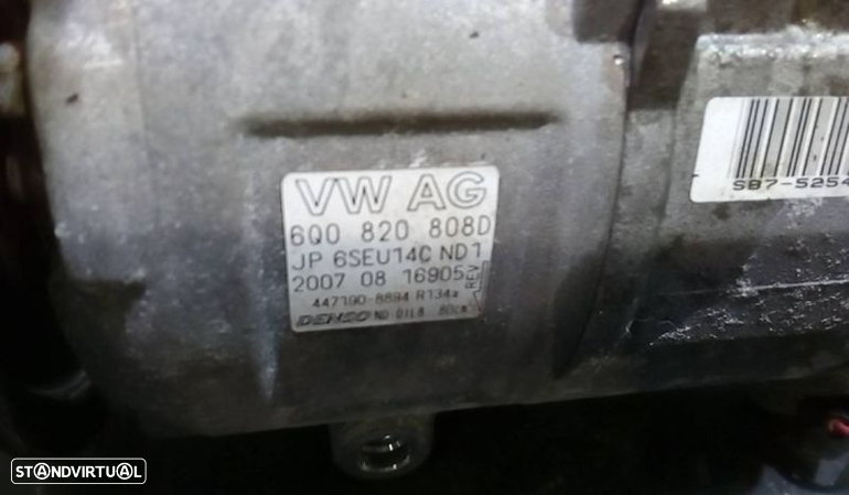 Compressor Do Ar Condicionado Volkswagen Polo (9N_) - 2