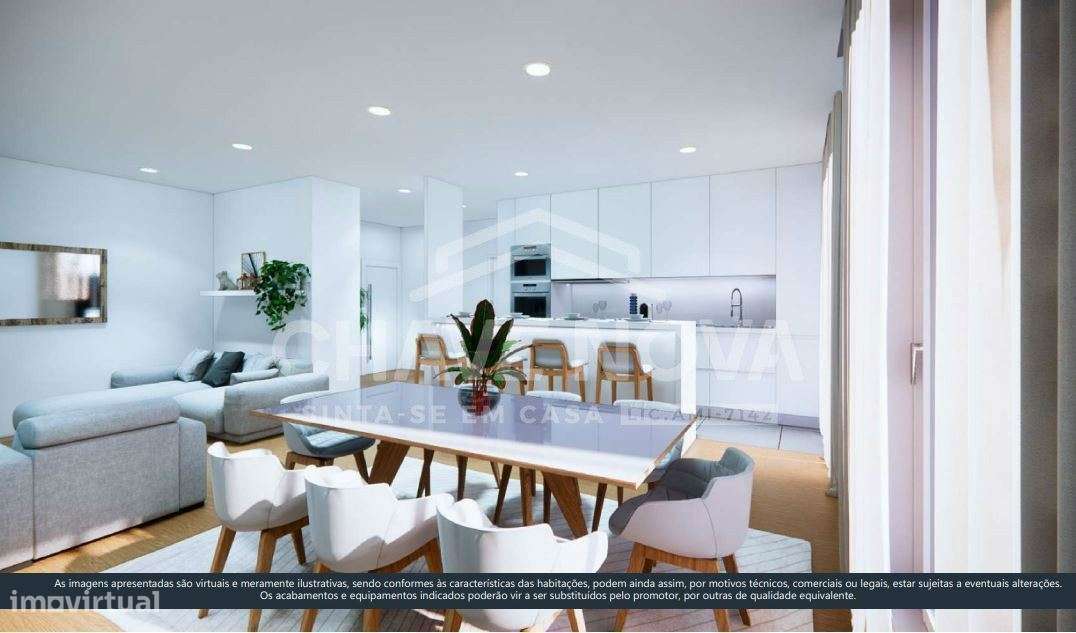 T1+1 novo r/c com terraço e lugar de garagem na Madalena SD/04258 - Grande imagem: 3/4