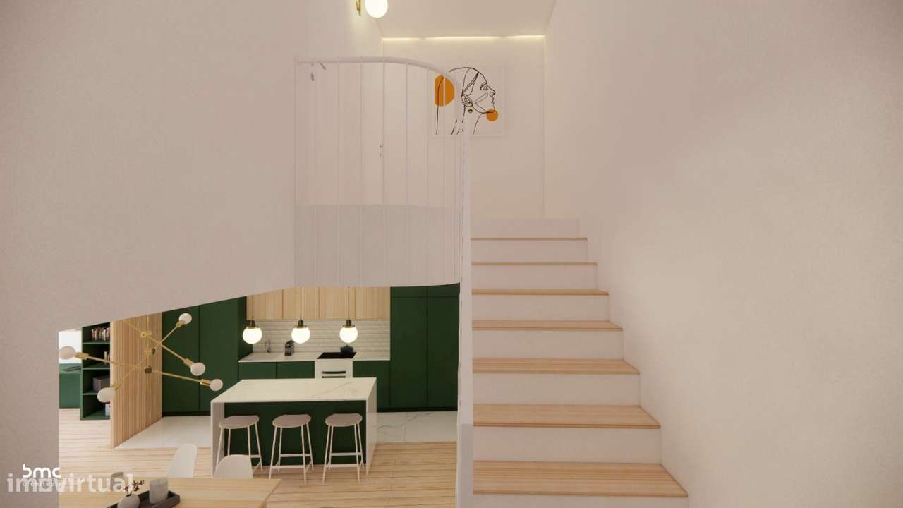 T1 Mezanino NOVO na Casa da Campanuda em Matosinhos , Leça da Palmeira - Grande imagem: 5/30