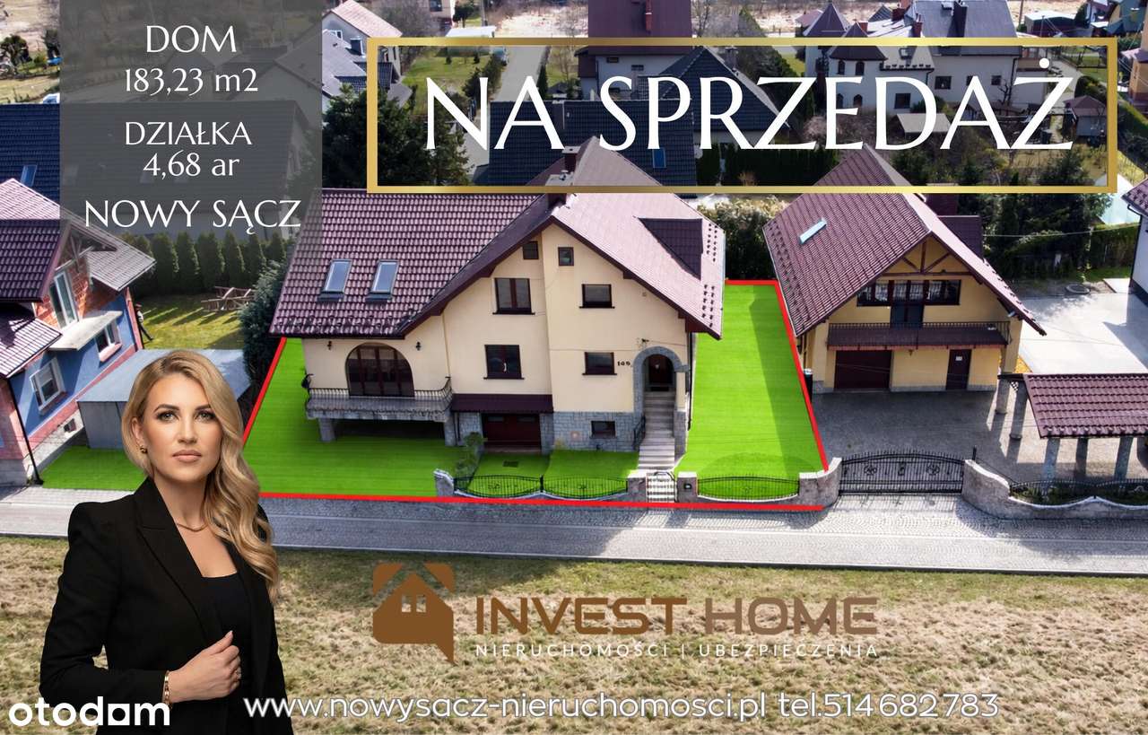 DOM na sprzedaż - Nowy Sącz - Zawada