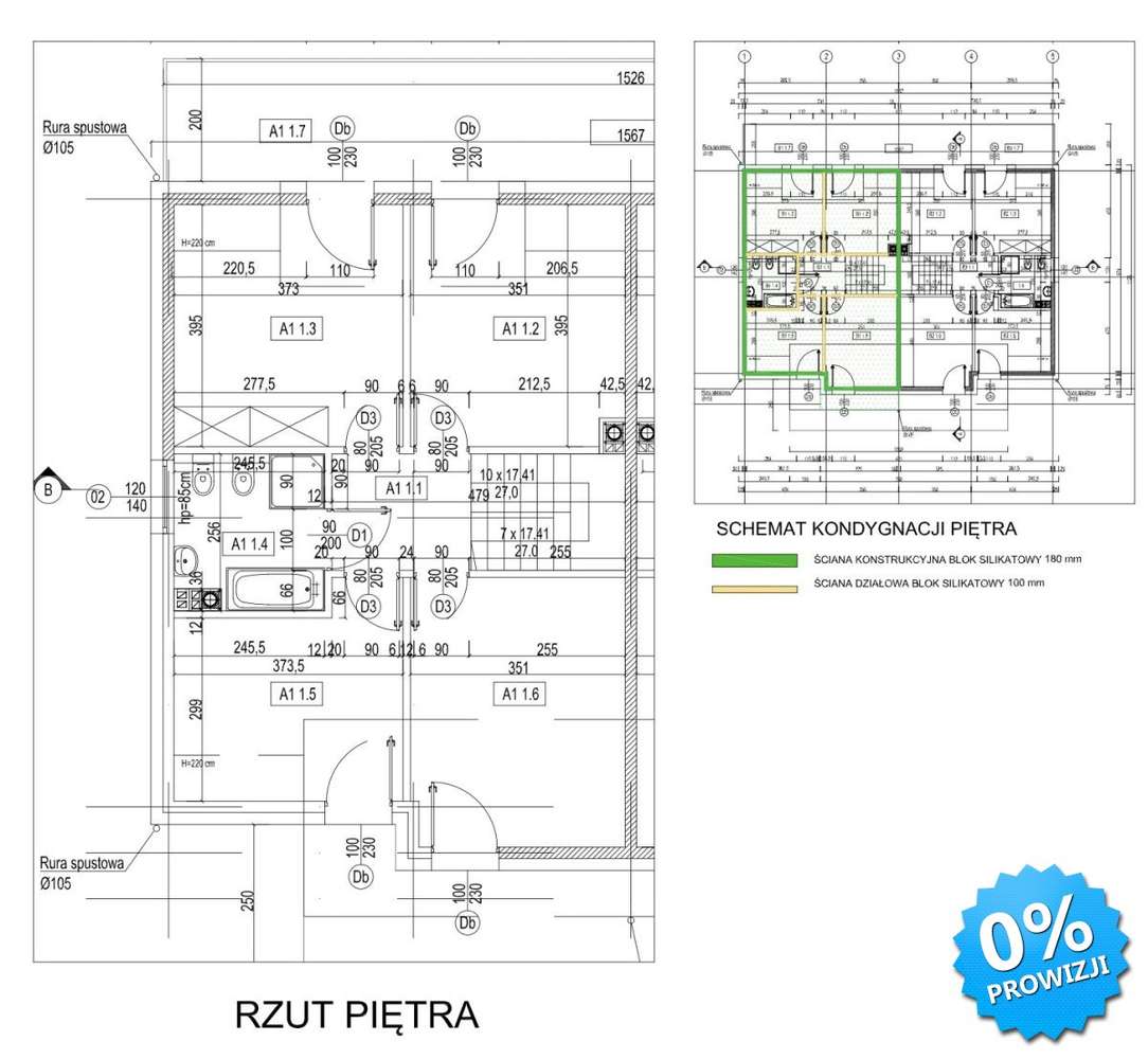 Bliźniak/136,6m2/Garaż/Ogródek/2026r/brak prowizji - Pełny obrazek: 5/5