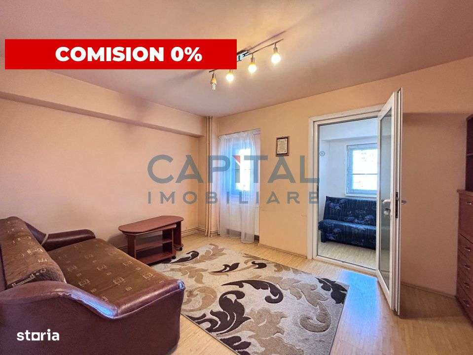 Apartament 1 camera, etaj 1, zona Cinema Dacia, Manastur - Imagine principală: 1/9