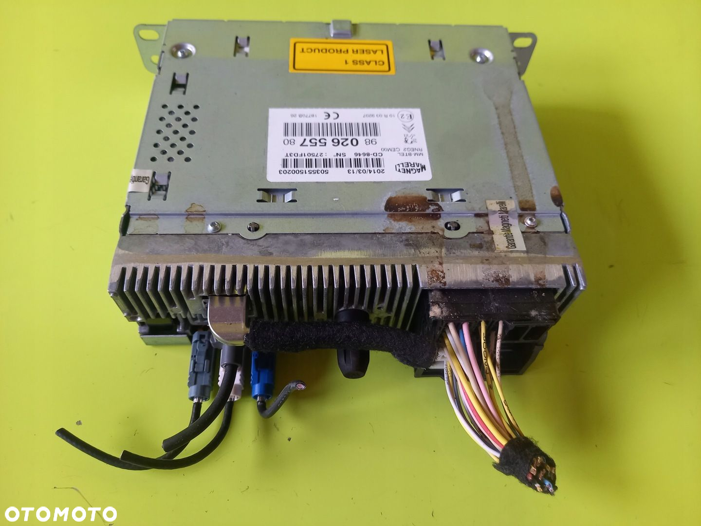 RADIO NAWIGACJA 9802655780 PEUGEOT 508 I 12R - 3