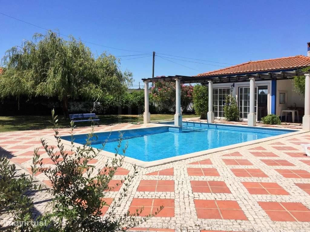 Casa de Campo rústica com piscina e ténis em Santarém. Ribatejo - Grande imagem: 4/15