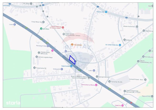 De vânzare teren intravilan 1,366mp Borș / Șoseaua Borșului-1