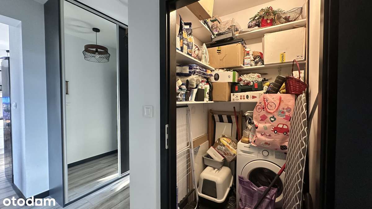 3 pokojowe z dużą loggią w nowym budynku | garderoba-11