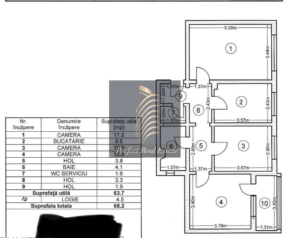 FALEZA NORD 3 CAMERE DECOMANDAT-0