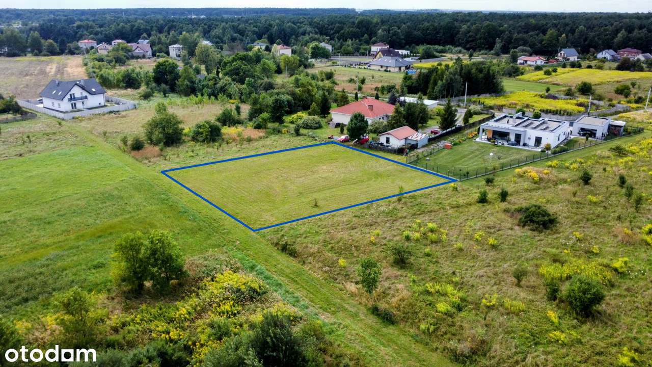 Działka budowlana 1400m2, Poręba, powiat zawierciański-1