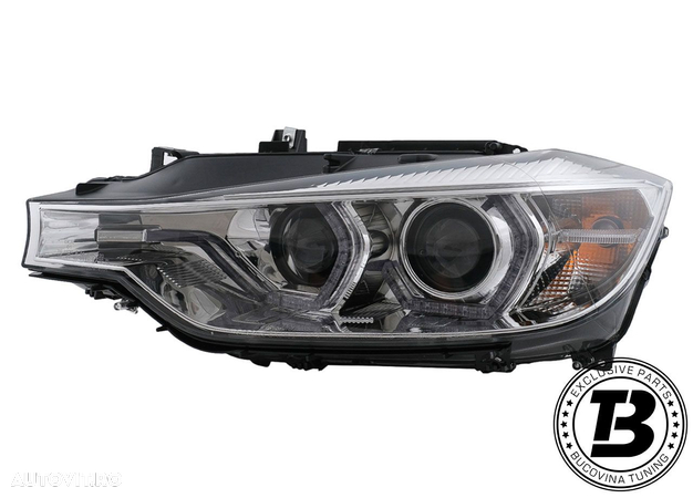 Faruri LED Angel Eyes compatibile cu BMW Seria 3 F30 F31 - 2