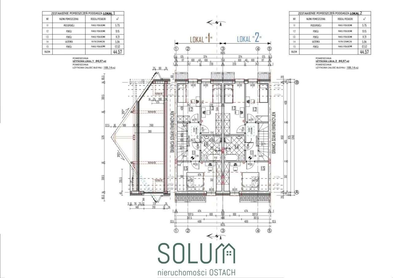 Nowy Dom W Zabudowie Szeregowej, Gronowo W Lesznie - Pełny obrazek: 3/4