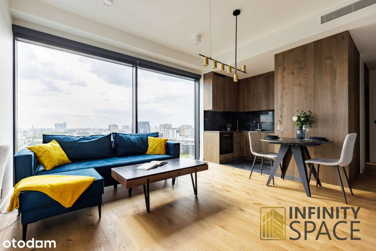 46m2 | Towarowa Towers | 14 piętro | Klima | Garaż