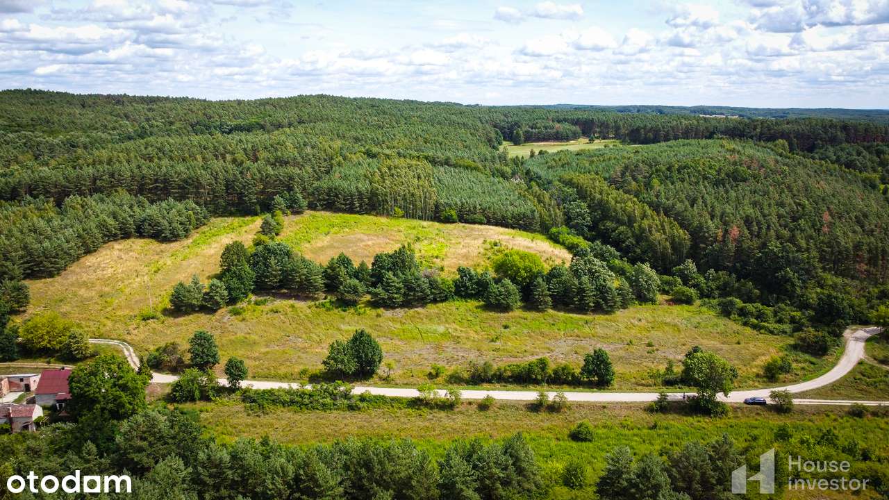 Nowe Kurowo- Piękna działka w otulinie lasów 1247 m2, warunki zabudowy-7