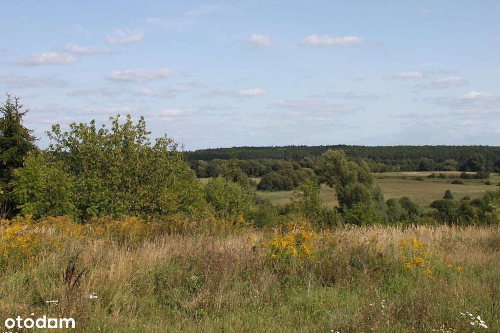 Przepięknie położona działka