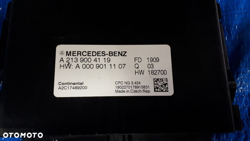 Sterownik Drivetrain Mercedes A2139004119 Gwarancja - 2