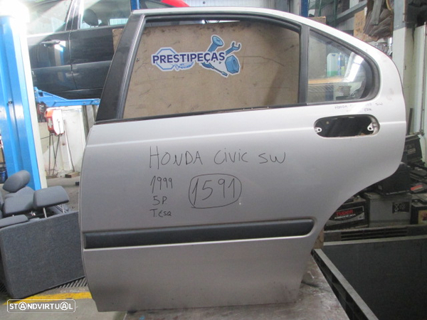 Porta POR1591 HONDA CIVIC SW 1999 5P CINZA TE - 1