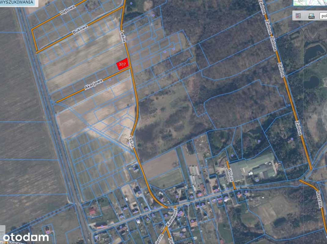 Malownicza działka budowlana pod Kołobrzegiem,  Ząbrowo - 1375 m2 WZ - Pełny obrazek: 4/7