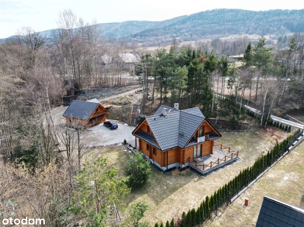 Drewniany dom 100 m² Trzebunia.-1