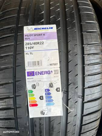 vând set anvelope 285/40/22-325/35/22 Michelin de vară noi - 2