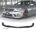 SPOILER LIP FRONTAL PARA MERCEDES W204 LOOK AMG 11-13 CARBONO - 1