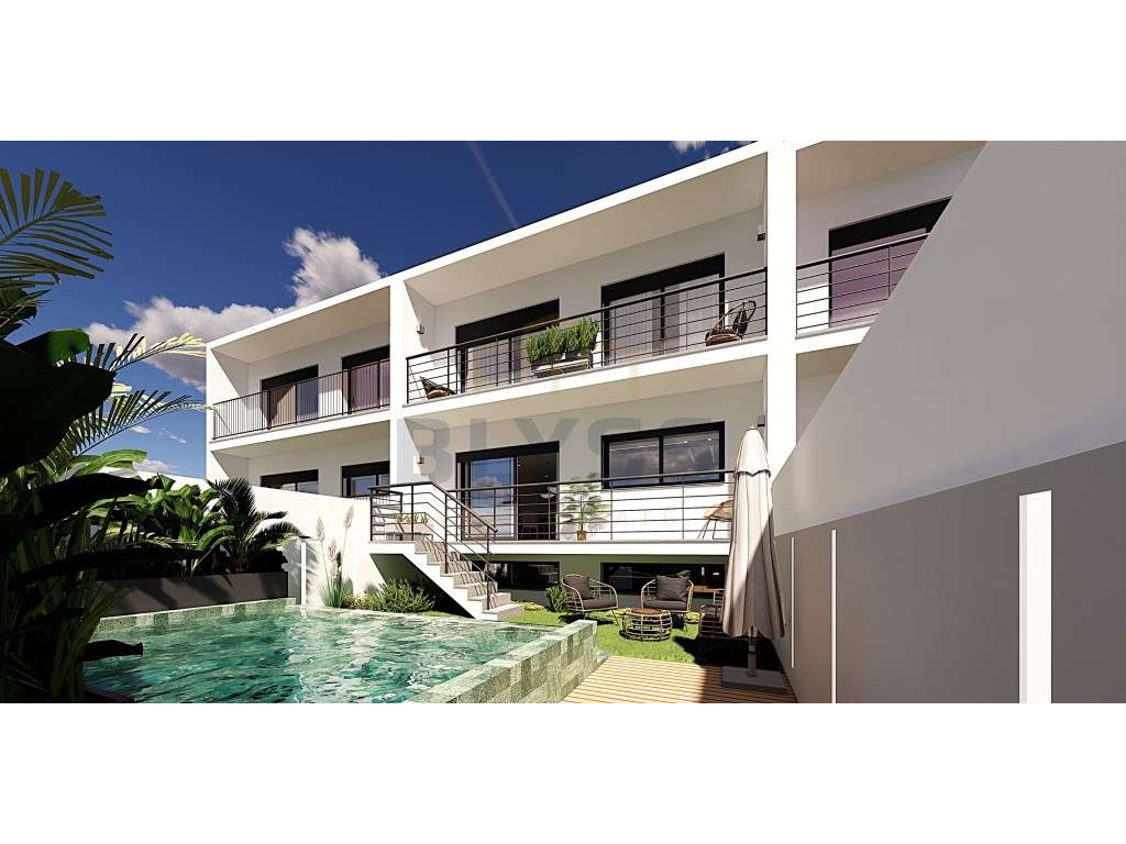 Moradia Moderna em Banda T3 unifamiliar (EM CONSTRUÇÃO), Piscina co...-6