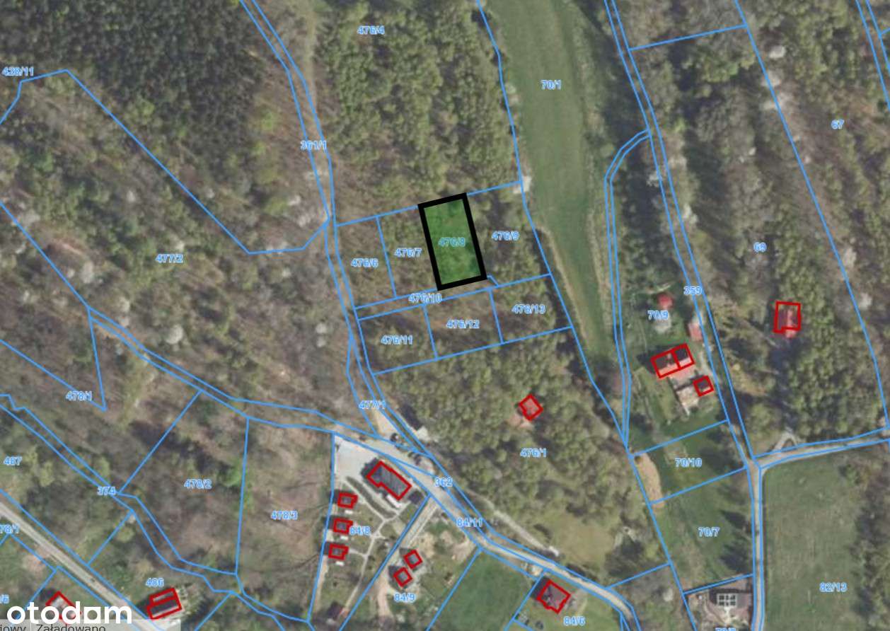 działka w lesie|MPZP| zabudowa jednorodzinna| dobry dojazd z WRO| góry-1