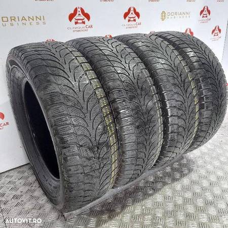 Anvelope Second-Hand de Iarnă 215/65/R16 BRIDGESTONE 98T, cu un grad de uzură foarte scăzut la un - 3