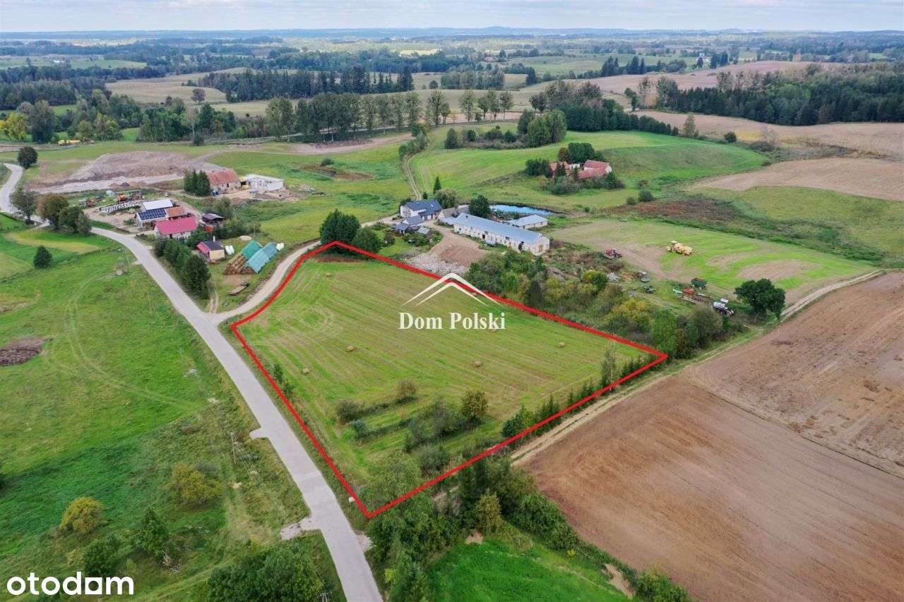 Działka rolno-budowlana na Mazurach 1,02 ha-Wronki-3