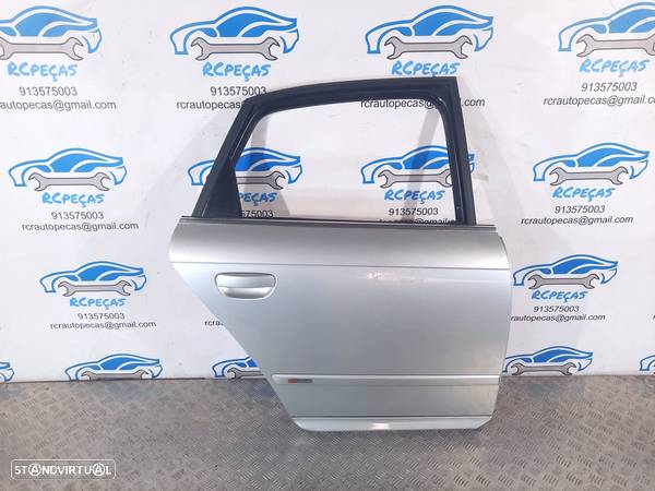 PORTA PORTAS TRASEIRA TRÁS DIREITA AUDI A4 B7 SLINE SEDAN CARRO 8E0833052H 8E0833052 FECHO ELEVADOR MOTOR PUXADOR VIDRO - 3