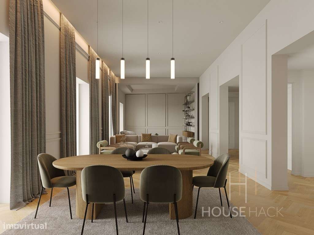 Apartamento T3 de luxo no Chiado-0