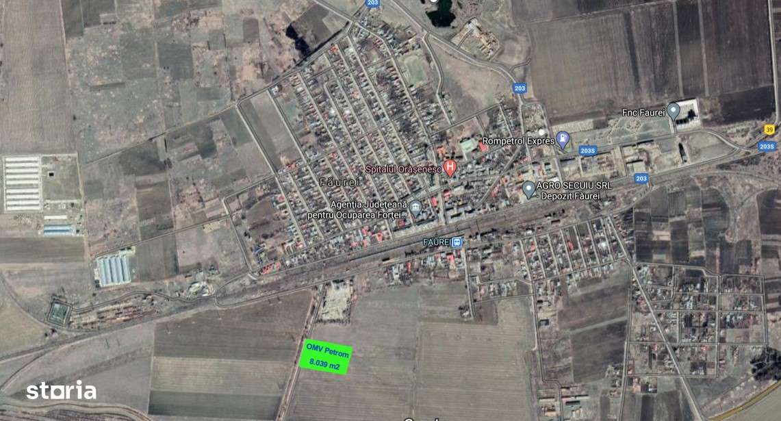 Teren de vanzare in Faurei (Braila)_OMV Petrom SA - Imagine principală: 2/3