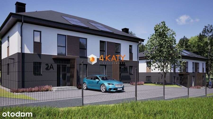 Nowy bliźniak 112 m2 - fotowoltaika - ogród - pełn-1