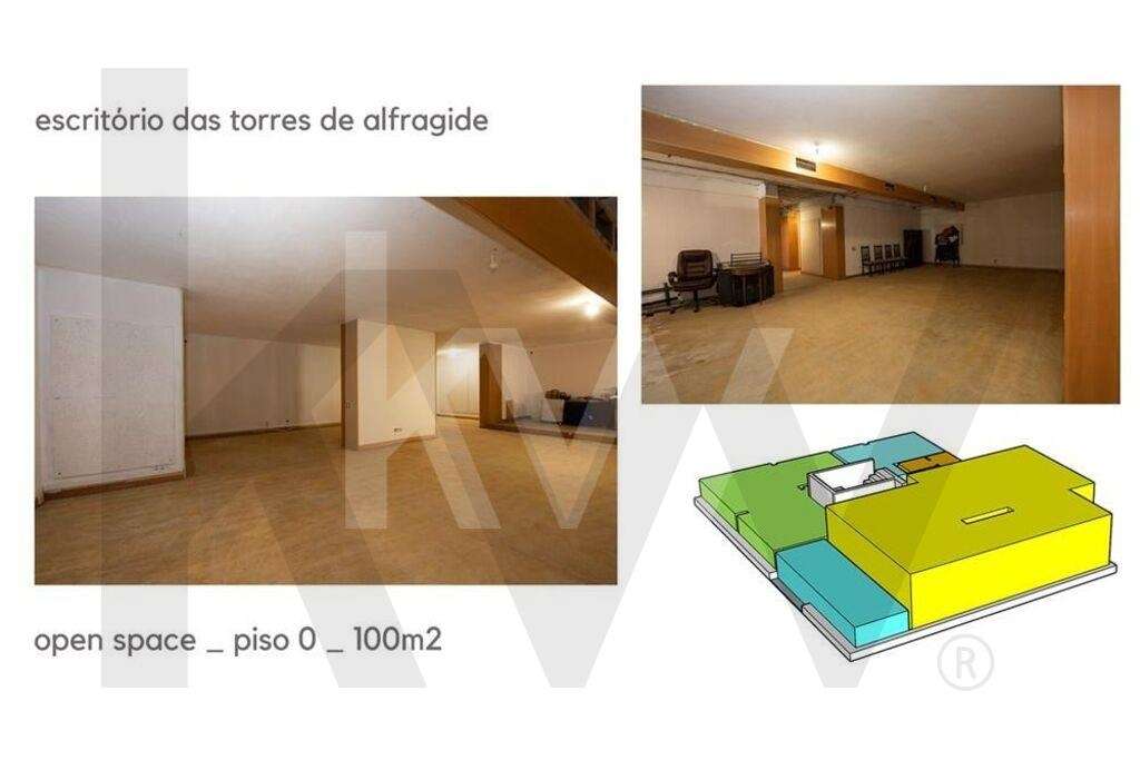 Escritório das Torres de Alfragide| 475m2 | 3 open space | 3 escritóri - Grande imagem: 5/19