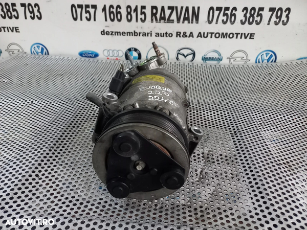 Compresor Clima Land Rover Range Rover Evoque Freelander Jaguar Citroen Peugeot 2.2 Diesel Motor 224DT Cod EJ32-19D629-BC - Dezmembrari Arad - 2