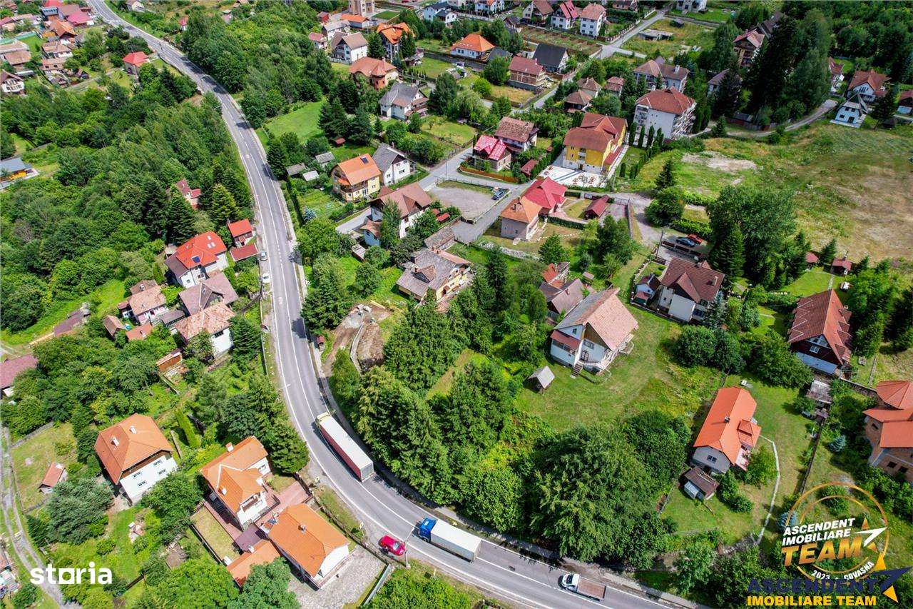 FILM! 900mp intravilan, aprobat CU, in frumoasa statiune Baile Tusnad - Imagine principală: 3/5